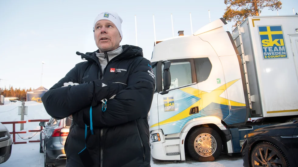 Svenska längdchefen Lars Öberg. Arkivbild