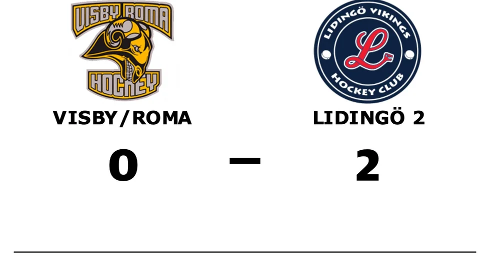 Visby/Roma HK förlorade mot Lidingö Vikings HC 2