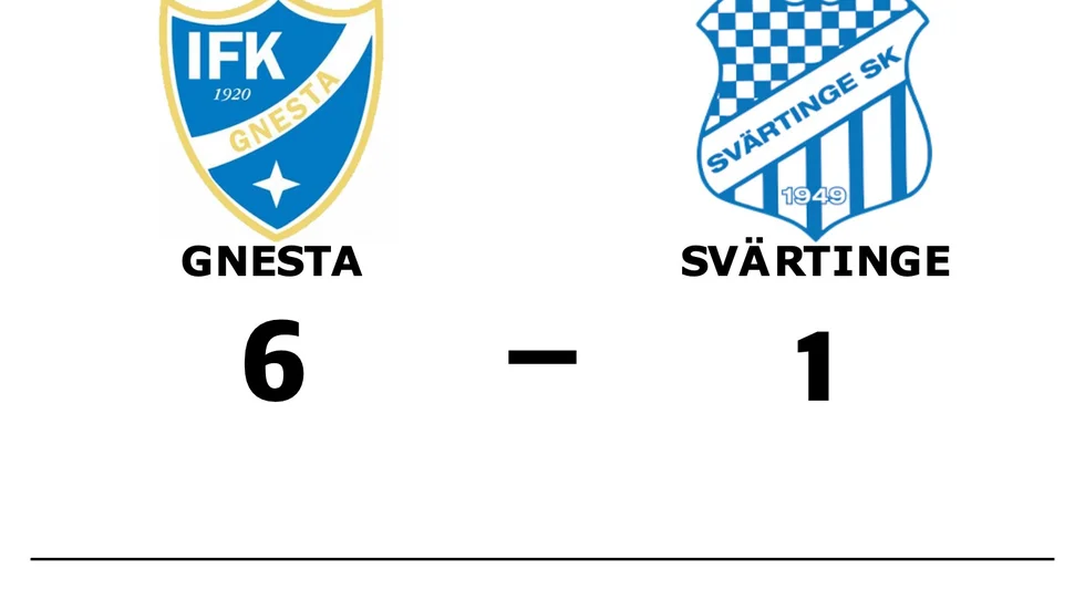 IFK Gnesta vann mot Svärtinge SK
