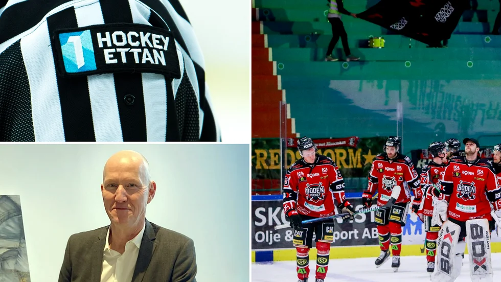 Boden Hockey har hävdat att Hockeyettan har dålig ekonomi, vilket deras ordförande Håkan Svensson förnekad.