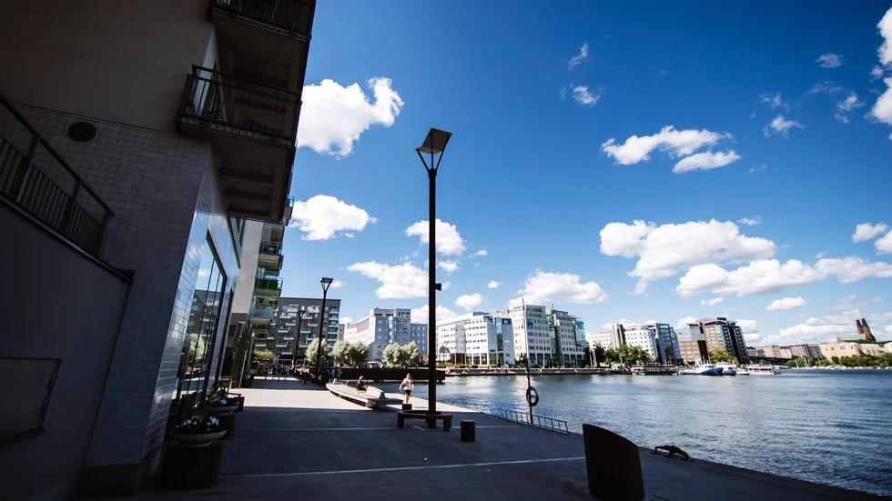 Liljeholmskajen i Stockholm. Arkivbild.