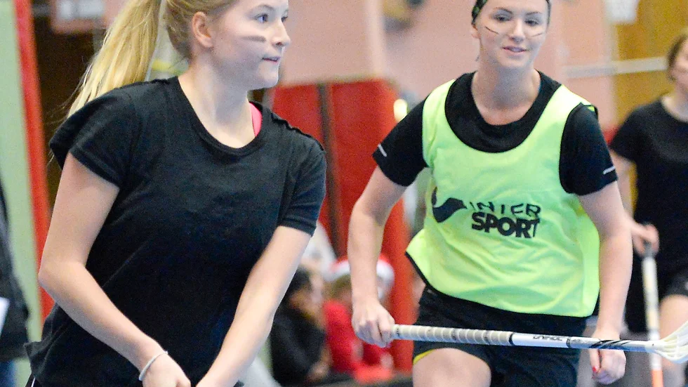 Handels Amanda Persson har koll på läget i finalen.