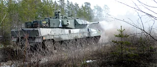 Strid med stridsvagn utanför Byske