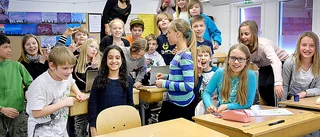 Trångt för eleverna i modulen