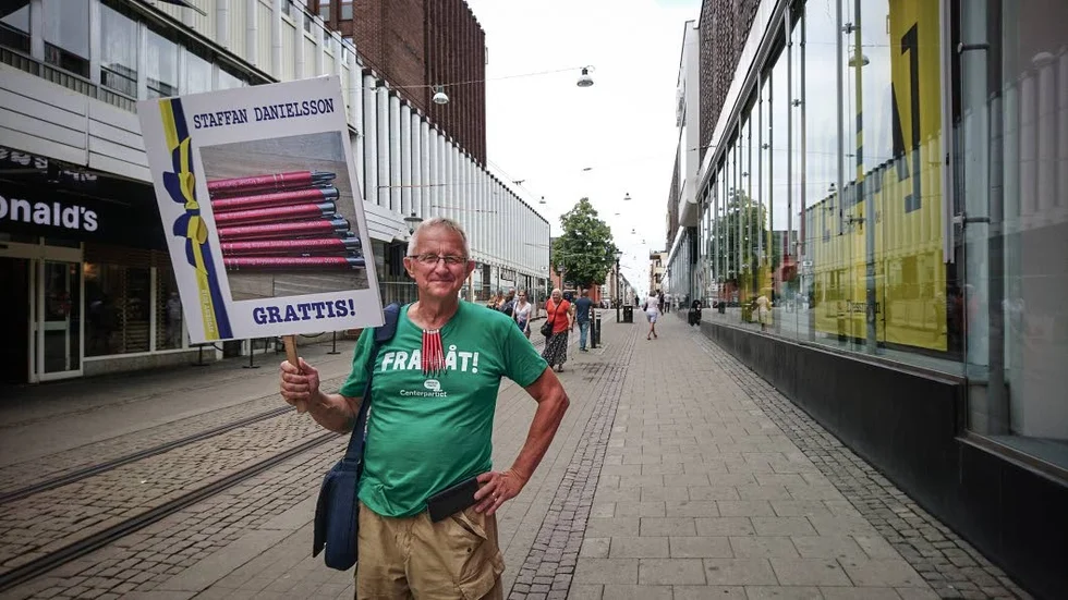 


Staffan Danielsson drev en personvalskampanj i riksdagsvalet 2018.



