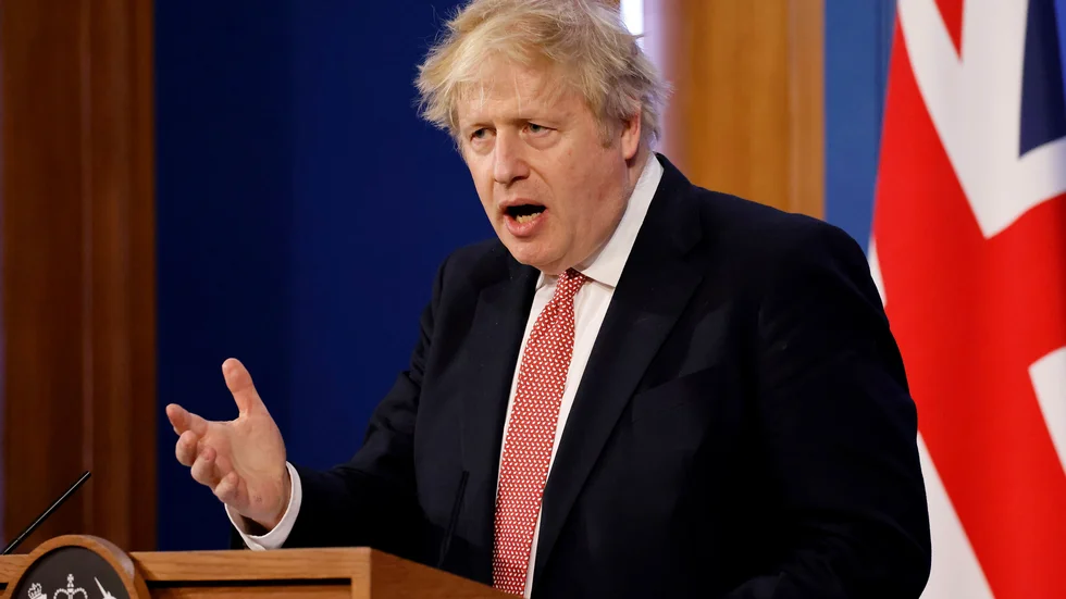 Storbritanniens premiärminister Boris Johnson.