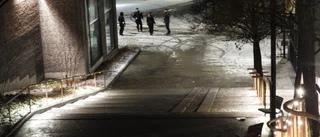 Person funnen död i city tidigt på morgonen • Polisen: "Kan inte utesluta brott"