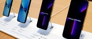 Efterfrågan på Apples telefoner viker