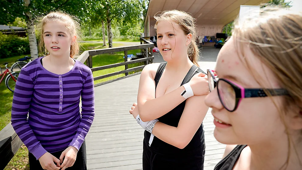 Vana dansare Teresa Stenlund , Ottilia Vahlberg och Linnea Book har alla dansat tidigare.