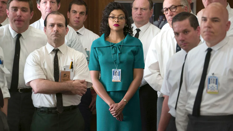 Ensam. Taraji P. Henson spelar Katherine Goble. En kvinna som fick kämpa för att få respekt bland vita män. Foto: Hopper Stone.
