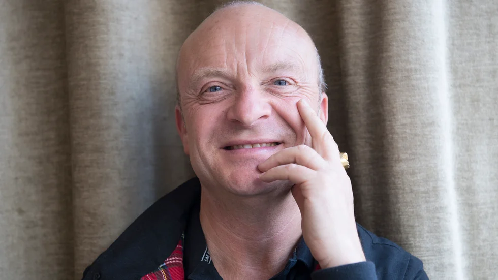 På scen. Jonas Gardell tar imorgon plats i Balderhallen. Foto: Fredrik Sandberg/TT.