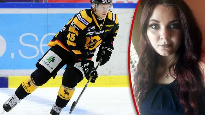 Efter beskedet att Oscar Möllers fru Charlotte drabbats av en hjärntumör startade Elin Nyström en insamling på Facebook-gruppen ”Skellefteå AIK fans” för att visa sitt stöd för familjen. På åtta timmar hade 12 400 kronor skänkts. Foto: TT och privat