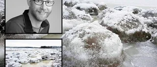 Udda väderfenomen vid Byske havsbad förbryllar SMHI: ”Stora som badbollar”