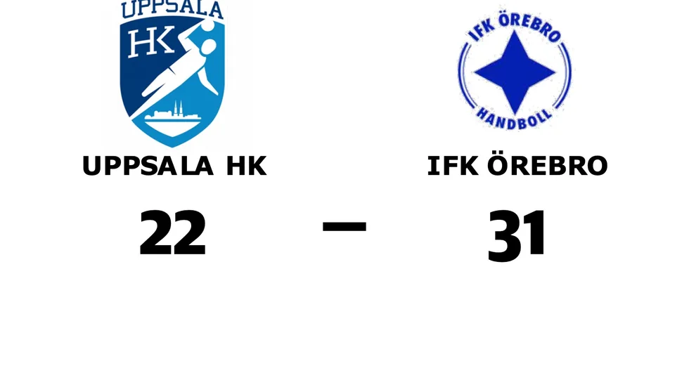 Uppsala HK förlorade mot IFK Örebro