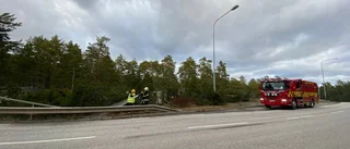 Larm om gräsbrand på Folkparksvägen