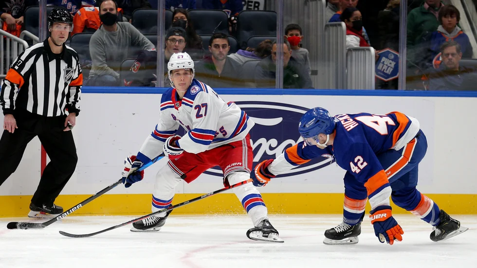 Nils Lundkvist i New York Rangers.