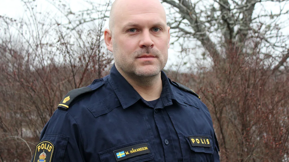 Magnus Håkansson, gruppchef vid områdespolisen i Finspång.
