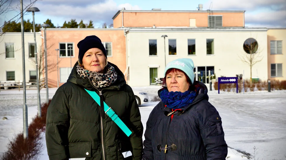 Monica Liljeroth och Ann Ringbom.