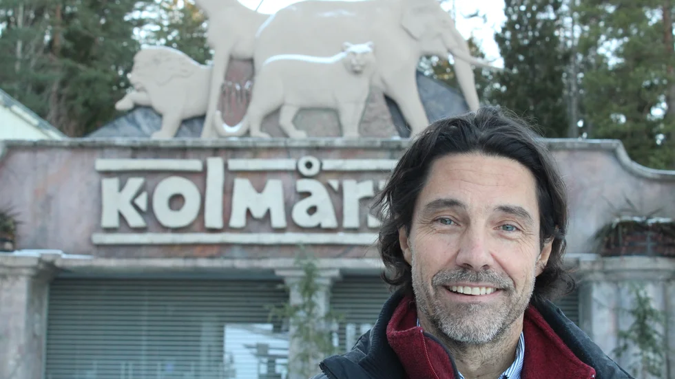 Andreas Fahlman är ny forskningschef på Kolmården. Han anser att en viktig del i jobbet är att visa besökarna vilka forskningsprojekt Kolmården gör – och vad resultaten betyder.