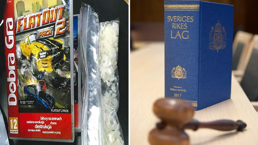 Narkotikan gömdes i datorspelsförpackningar. En 31-årig man i Motala frias nu från narkotikasmuggling.