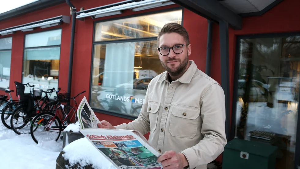 Pär Ullrich är ny nyhetschef på Gotlands Allehanda.