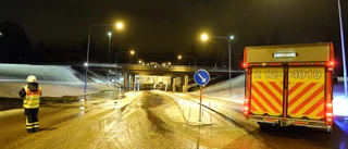 Stor vattenskada i Skellefteå – översvämning och hela stadsdelar blev utan vatten