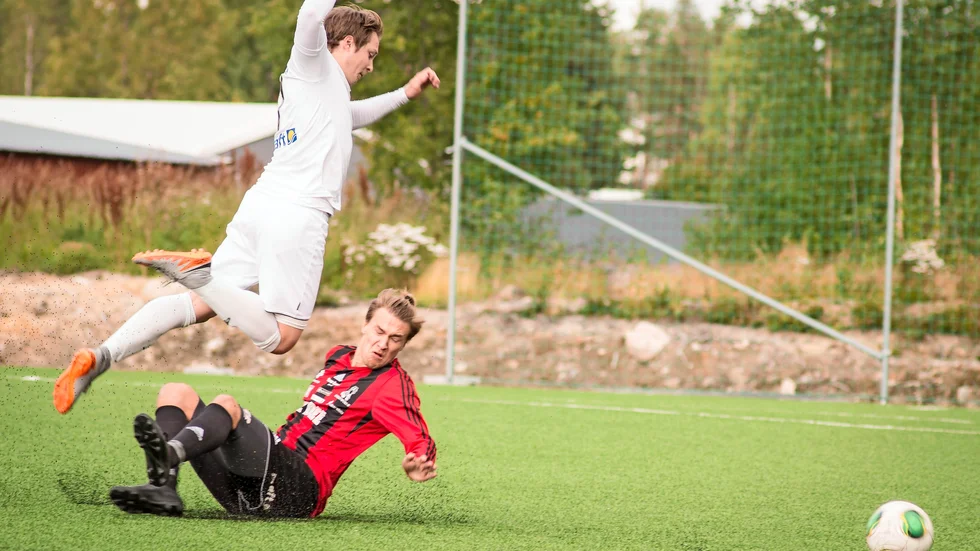 Malå satsade hårt. Men det räckte inte ända fram. Foto: Linn Fjellner.