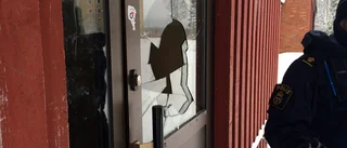 Skadegörelse på Getbergsskolan i Skellefteå