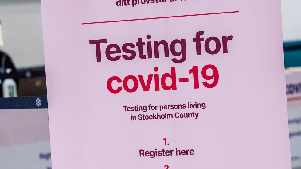 Teststation på Arlanda. Arkivbild.