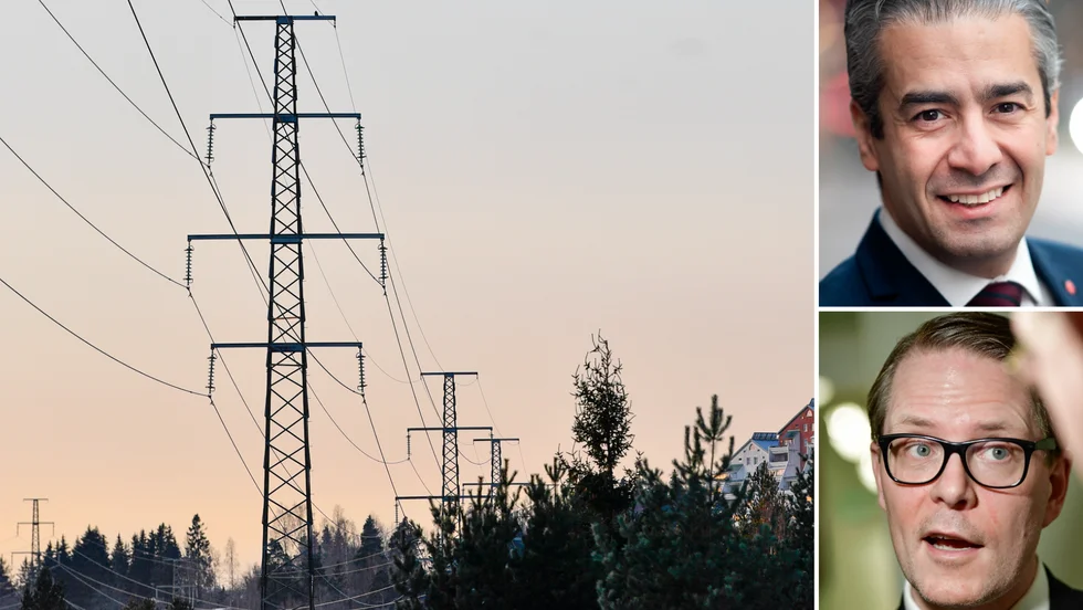 Energiminister Khashayar Farmanbar (S) och Lars Hjälmered (M) borde ta ett seriöst snack med varandra om energipolitiken. Det behövs en uppdatering av energiöverenskommelsen.