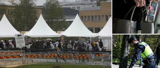 Polisen: Så var första kvällen på Brännbollsyran