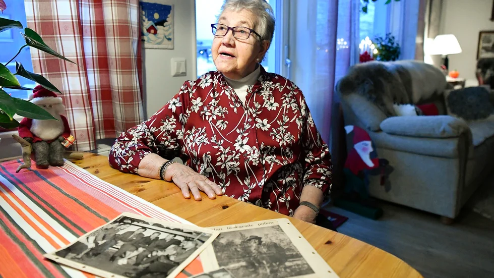 "Det var aldrig tråkigt där". Den före detta kockan Inez Gottfridsson om livet i skogskojan.
