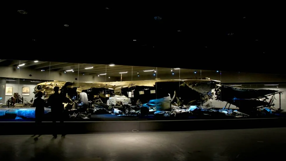 LINKÖPING 20100531
Förhandstitt på nya Flygplansmuséet i Malmslätt, som invigs i juni.
Bilden: Försvaret nedskjutna Flygplan DC 3:an i källaren på muséet.
Bild Jeppe Gustafsson