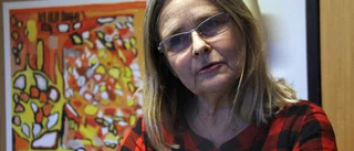 Margareta målar vidare