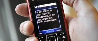 Kris i blodbanken