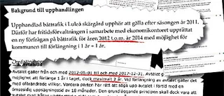 Upphandlingen som seglade iväg