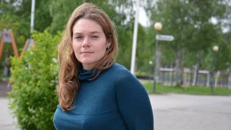 Erika Larsen bytte storstadslivet i New York mot ett liv         hos en samisk familj i Kautokeino. Hennes dokumentation om den samiska vardagen visas från och med den 21 juni i hembygdsmuseet  i Gällivare.FOTO: Maria Ödalen