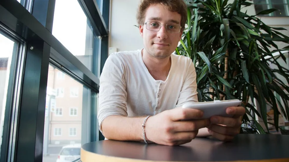 Martin Björn, nyss hemkommen från Sydkorea och Clash of Clans.
