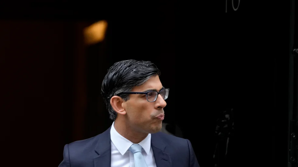 Storbritanniens premiärminister Rishi Sunak hoppas att Nordirlands maktdelningsapparat börjar fungera igen. Arkivbild.