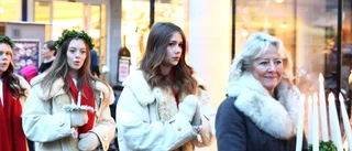 Lucia skapar stämning i centrum
