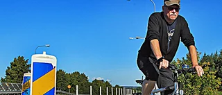 Cyklister utsatta på Bergsvägen