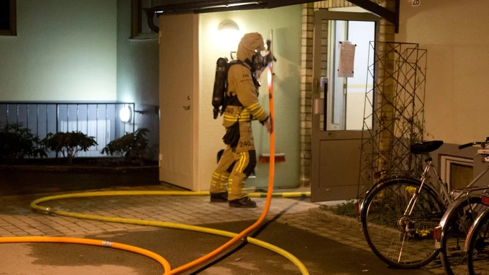 Brand Solrosgatan Linköping