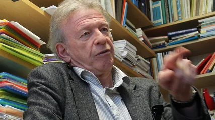 NORRKÖPING 140227  Lars Andersson forskar om åldersdiskriminering, t ex att  äldre ställs mot yngre och att det kan ses som negativt för t ex politiker att säga att man "satsar på äldre".
fOTO: Åke Karlsson, Corren
