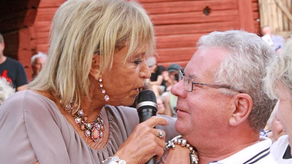 Manolito. Rolf Eklund, Linköping, blev schlagersångens Manolitio för en kväll i Lill-Babs ögon.