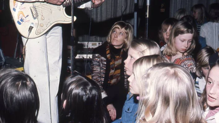 Det var då. Flamingokvintetten spelar i Mjölby 1976.