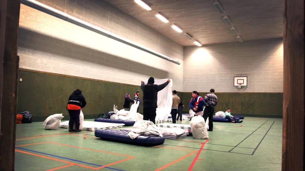 Bilden är tagen i Ryttargårdskyrkan i vintras.