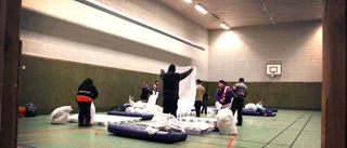 Fullt nästan varje natt på härbärget