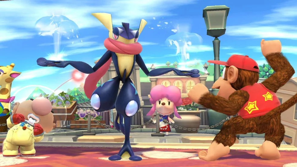 “Super smash bros” är nybörjarvänligt men har även strategiskt djup.