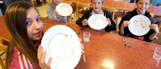 Vidingsjöskolan utmanar Vist skola för att minska matsvinnet