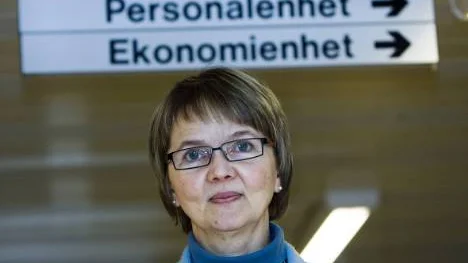 "Vi gör offensiva rekryteringssatsningar", säger Ingrid Stridfeldt. Trots det var fjolårets kostnader för stafettläkare rekordhög. FOTO: Bengt-Åke Persson
